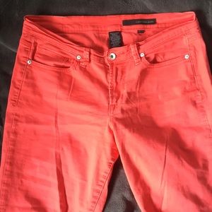 Calvin Klein red jeans